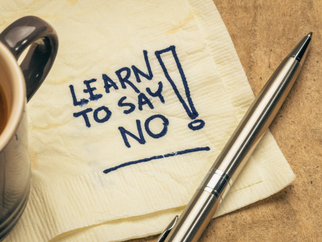The Art of the ‘No’: Setting Boundaries for Greater Impact